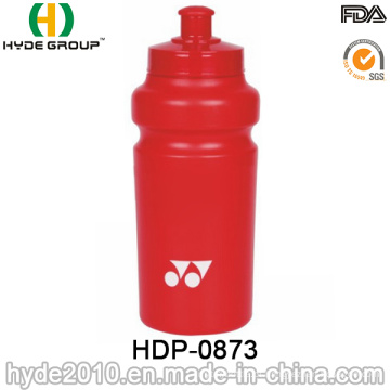 Garrafa de água bebendo do esporte do plástico novo do projeto 550ml PE (HDP-0873)